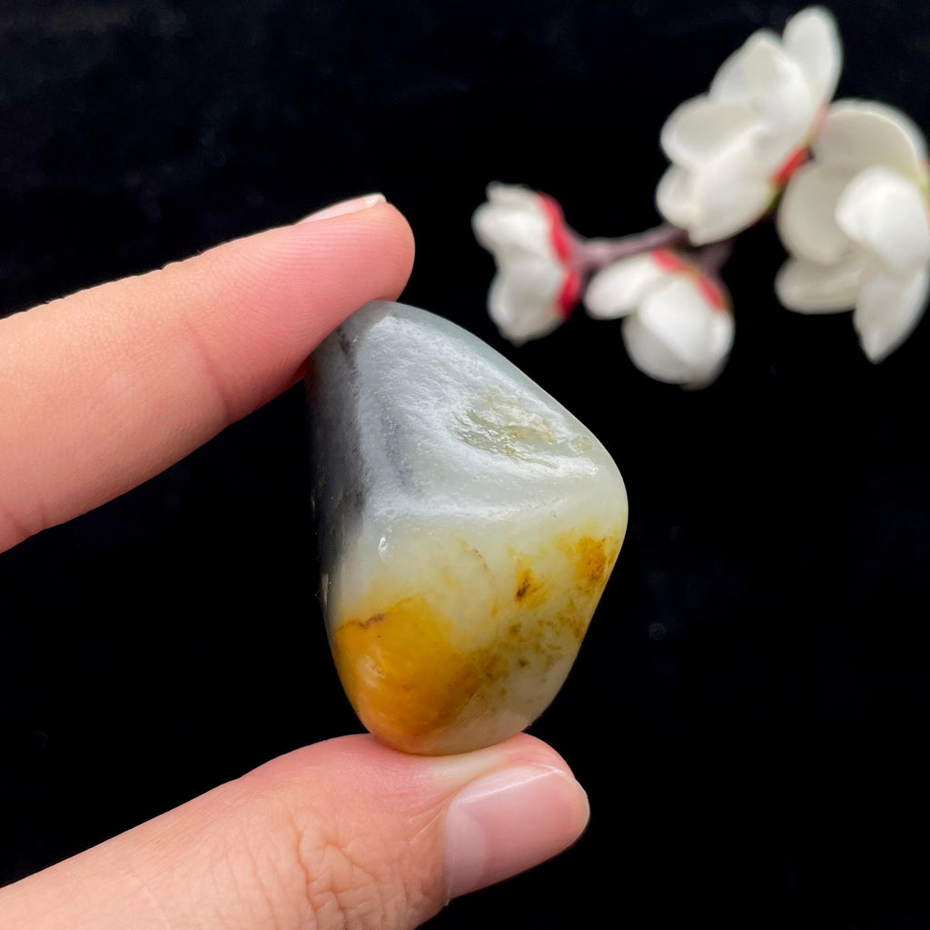 和田玉聚黄皮籽料（29g）