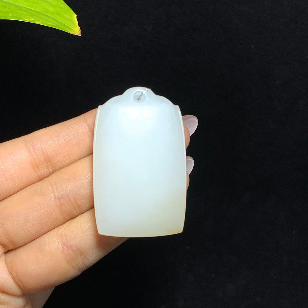和田糖白玉无事牌（32.6g）