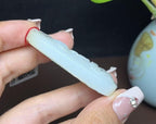 新疆和田玉且末料羊脂玉观音（32.2g）