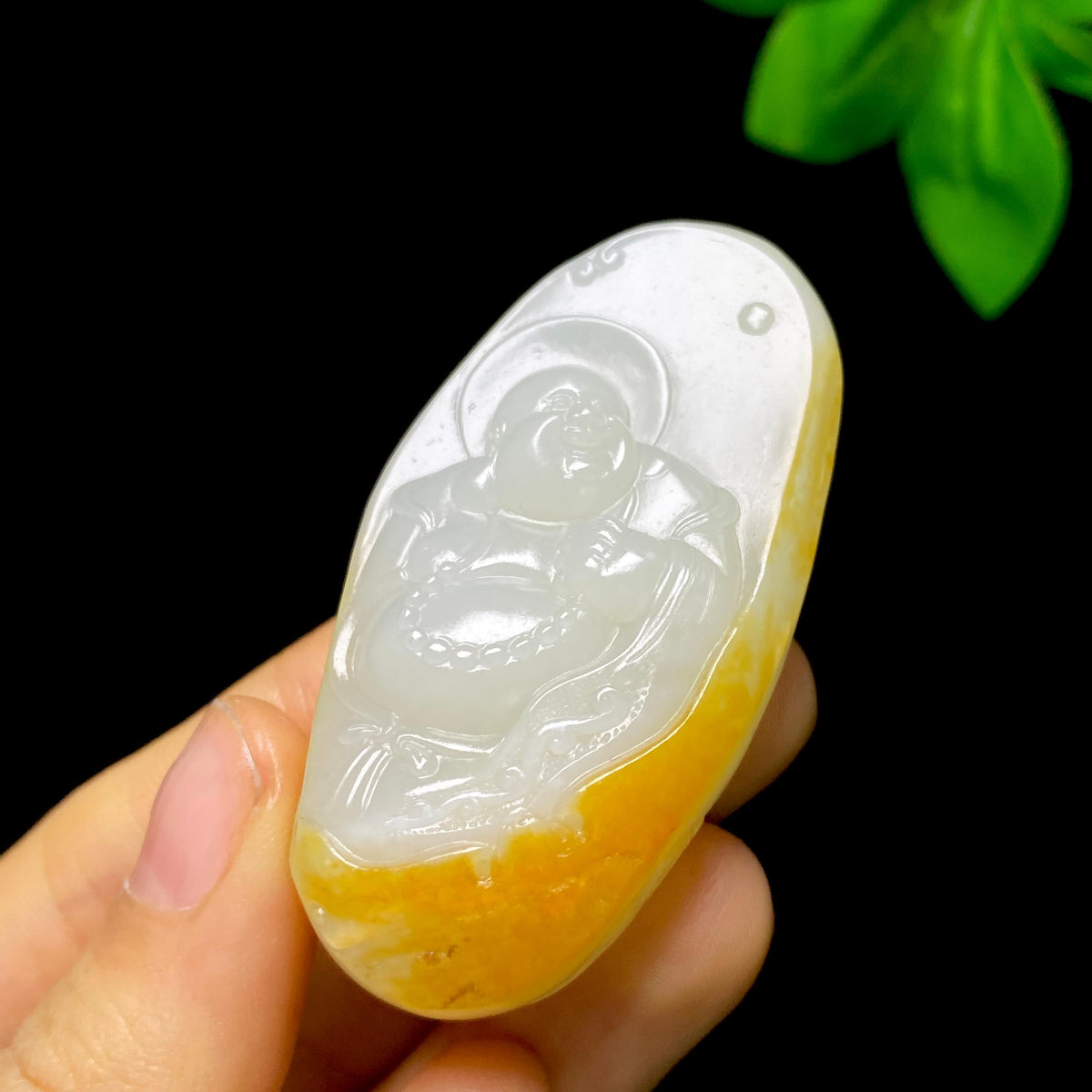和田玉籽料佛公（38.2g）
