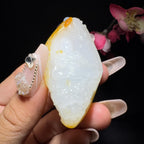 和田玉籽料挂件御龙观音（58.3g）