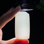 和田玉羊脂白玉无事牌（40.9g）