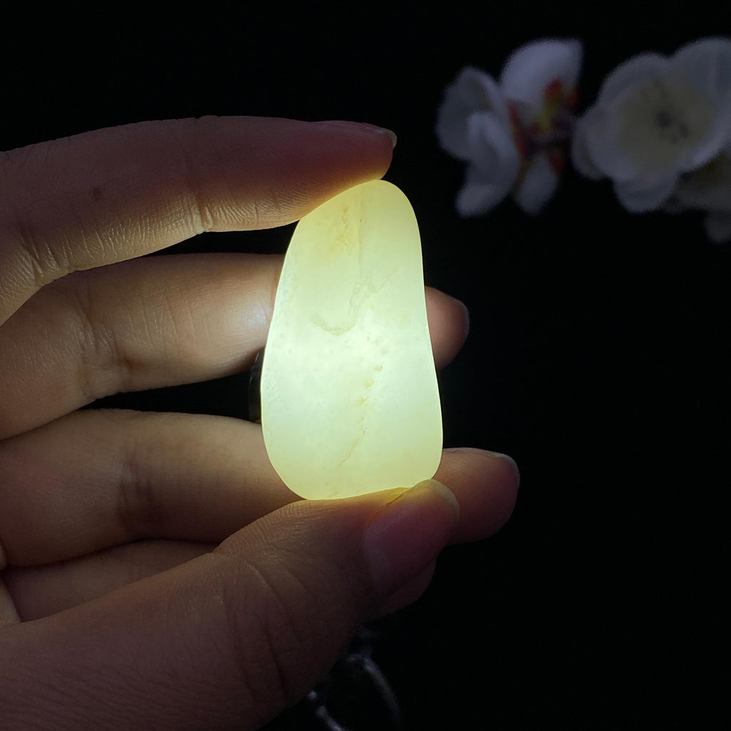 和田玉白玉籽料挂件（18.1g）