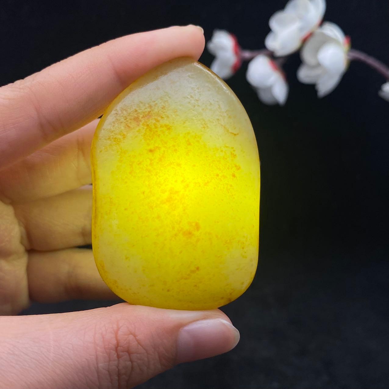 和田玉洒金皮籽料（58.3g）
