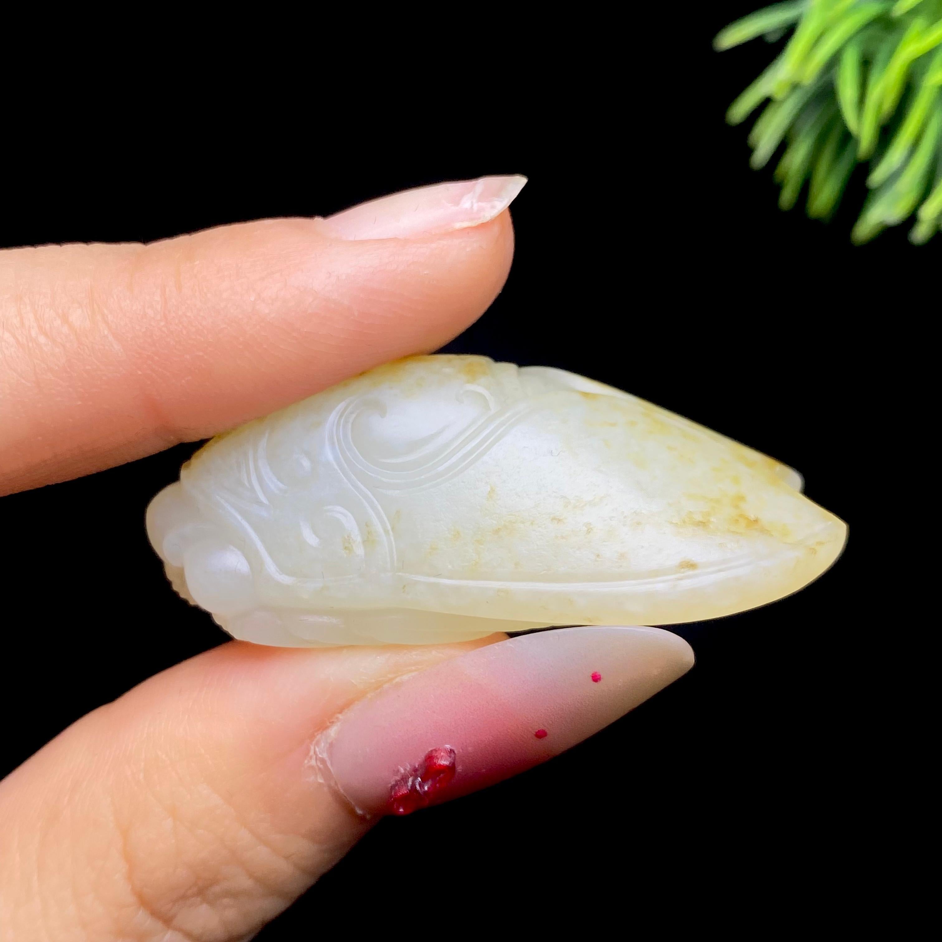 和田玉籽料一鸣惊人（20.4g）