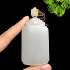 和田玉籽料无事牌（82.5g）