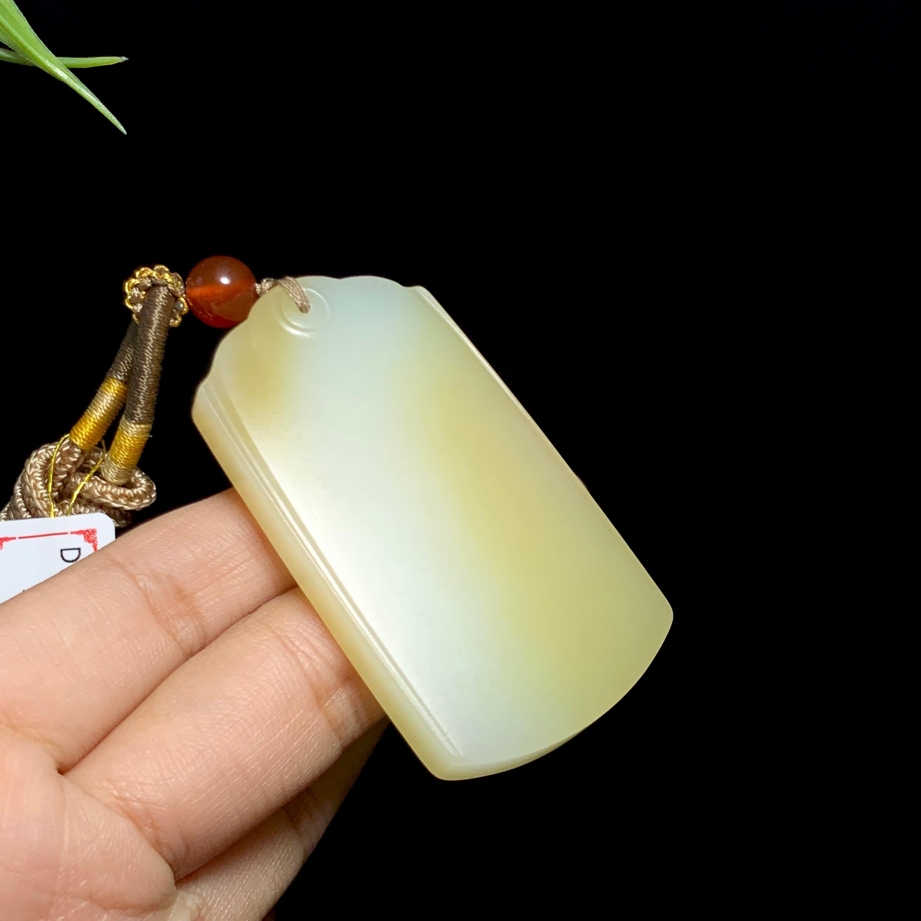 和田山料糖白玉无事牌（42.3g）