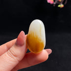 和田且末料糖白蝶恋花挂件（19.4g）