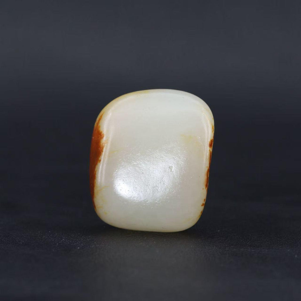 和田玉聚红皮籽料吊坠籽（14.1g）