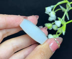 和田玉羊脂白玉四方守护仿古龙挂件（27.3g）