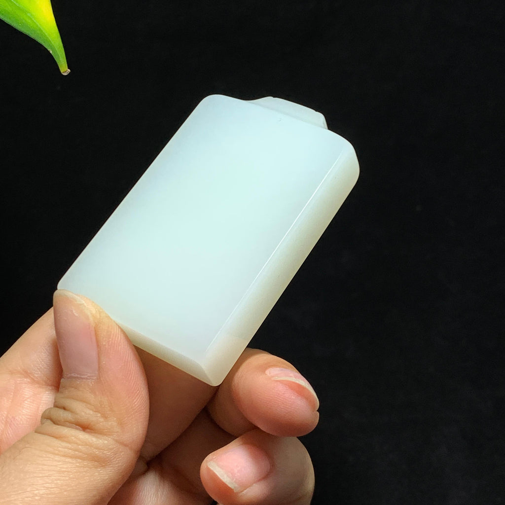 和田山料白玉无事牌挂件（65.5g）