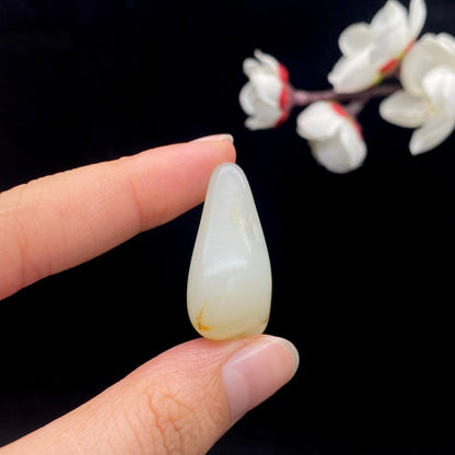 和田玉洒金皮籽料原石（12g）