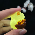 和田玉籽料【福猪】挂件（35.5g）