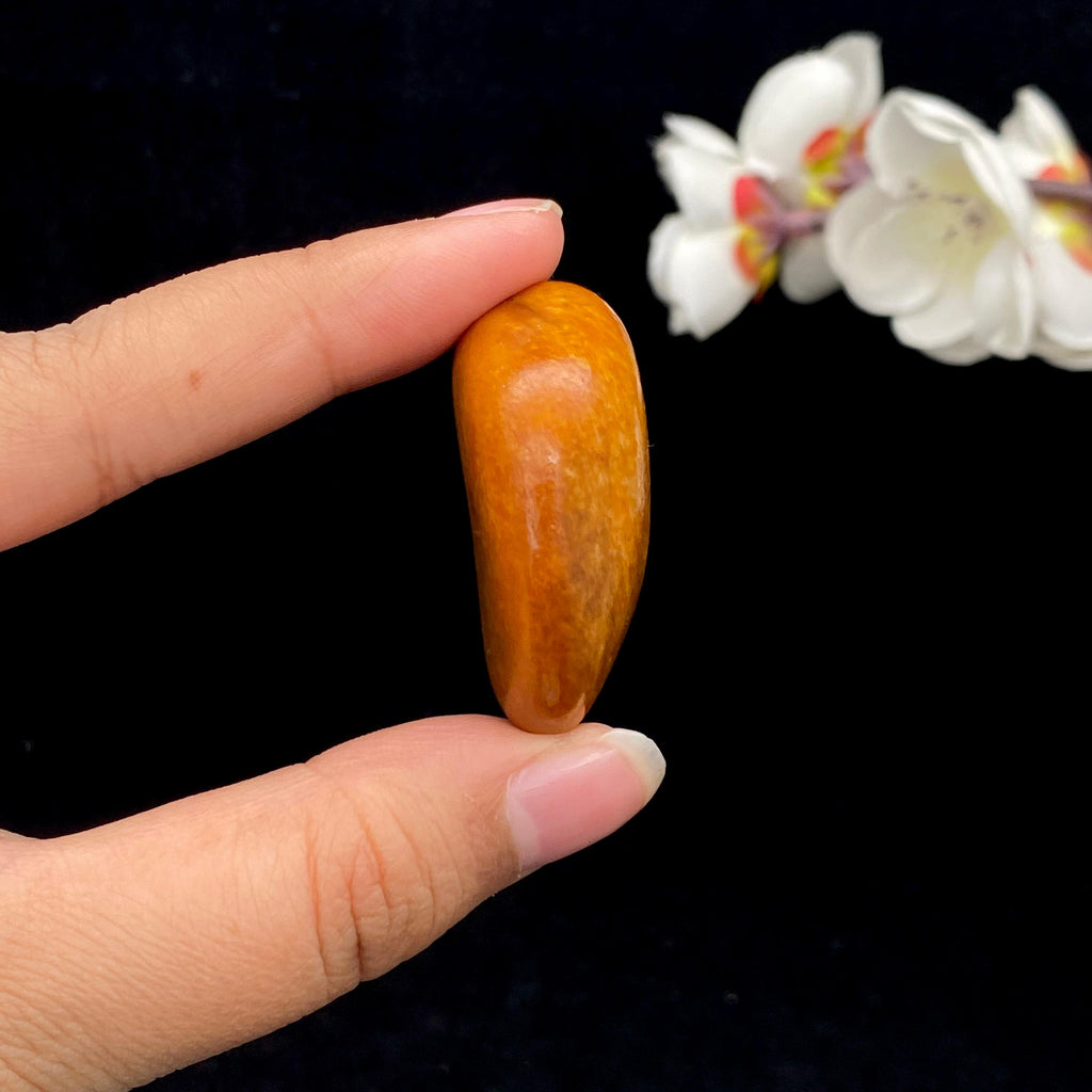 和田玉黄沁皮籽料挂件（27.3g）