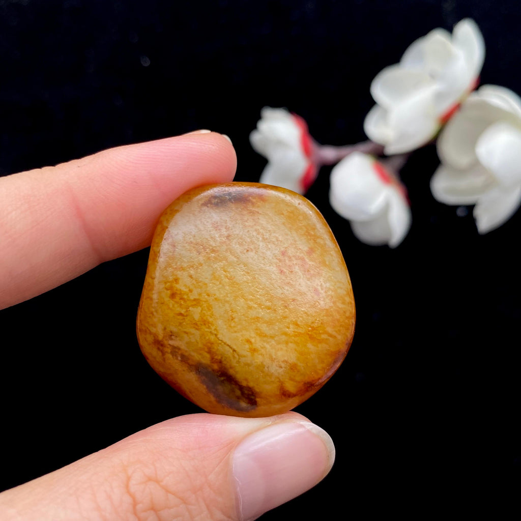 和田玉红皮籽料（13.6g）