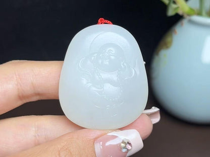 和田羊脂玉佛公（31.5g）