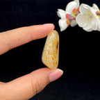 和田玉洒红皮籽料挂件（19.2g）