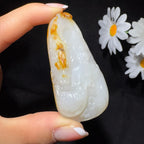 和田玉籽料挂件龙行天下（38.7g）