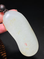 和田玉籽料白玉扭转乾坤（60.0g）
