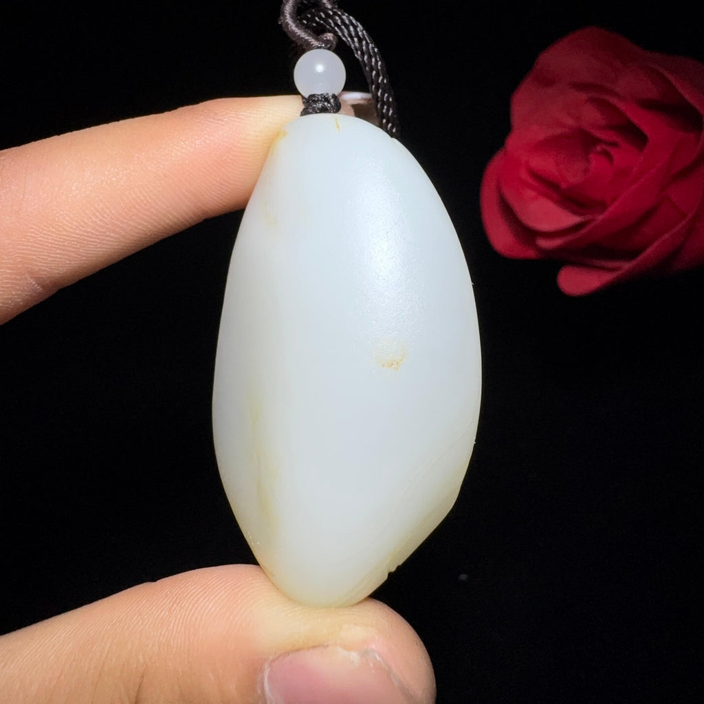 和田玉籽料佛公挂件（42.9g）