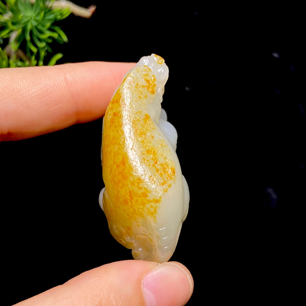 和田玉籽料貔貅（38.5g）