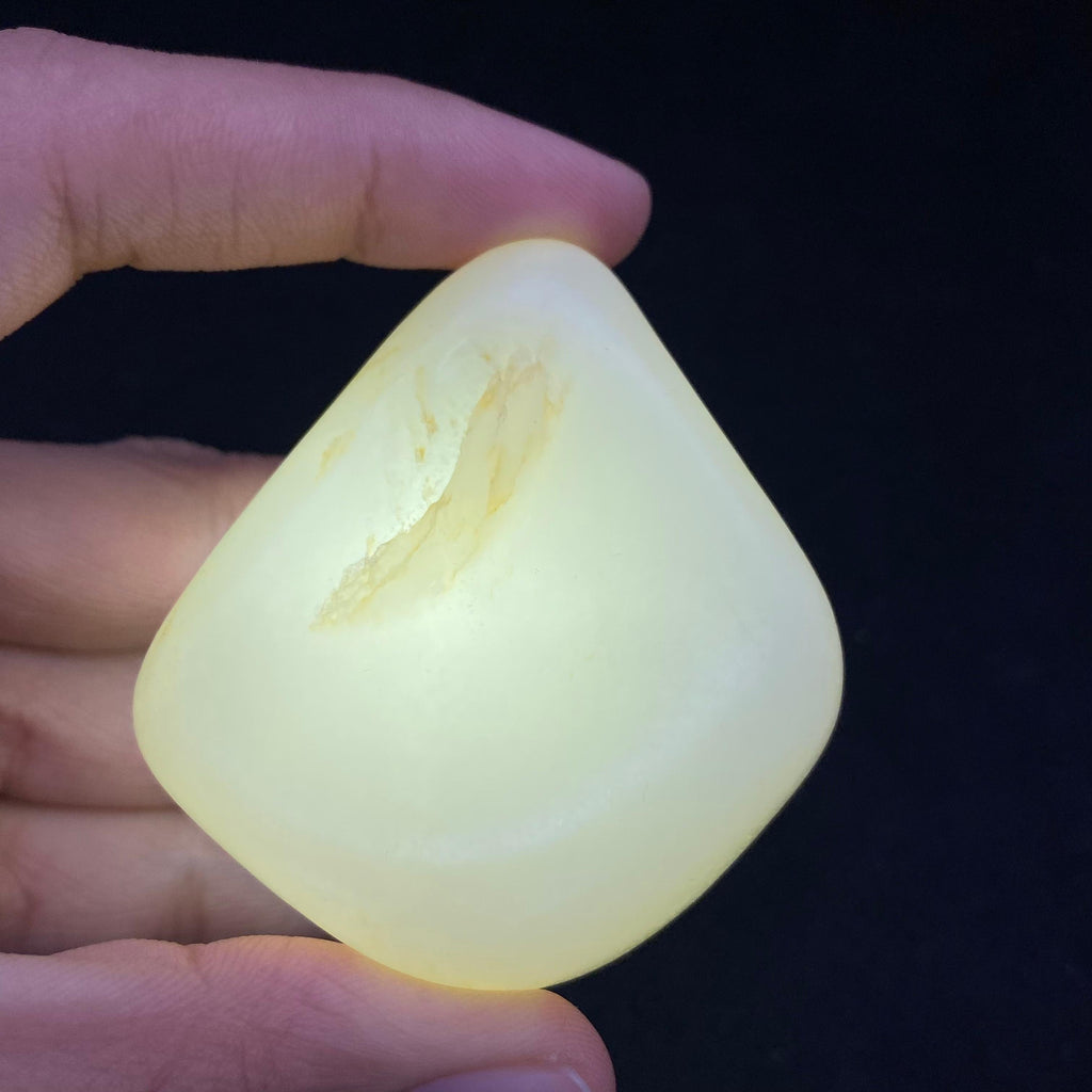 和田玉白玉籽料原石（113.3g）