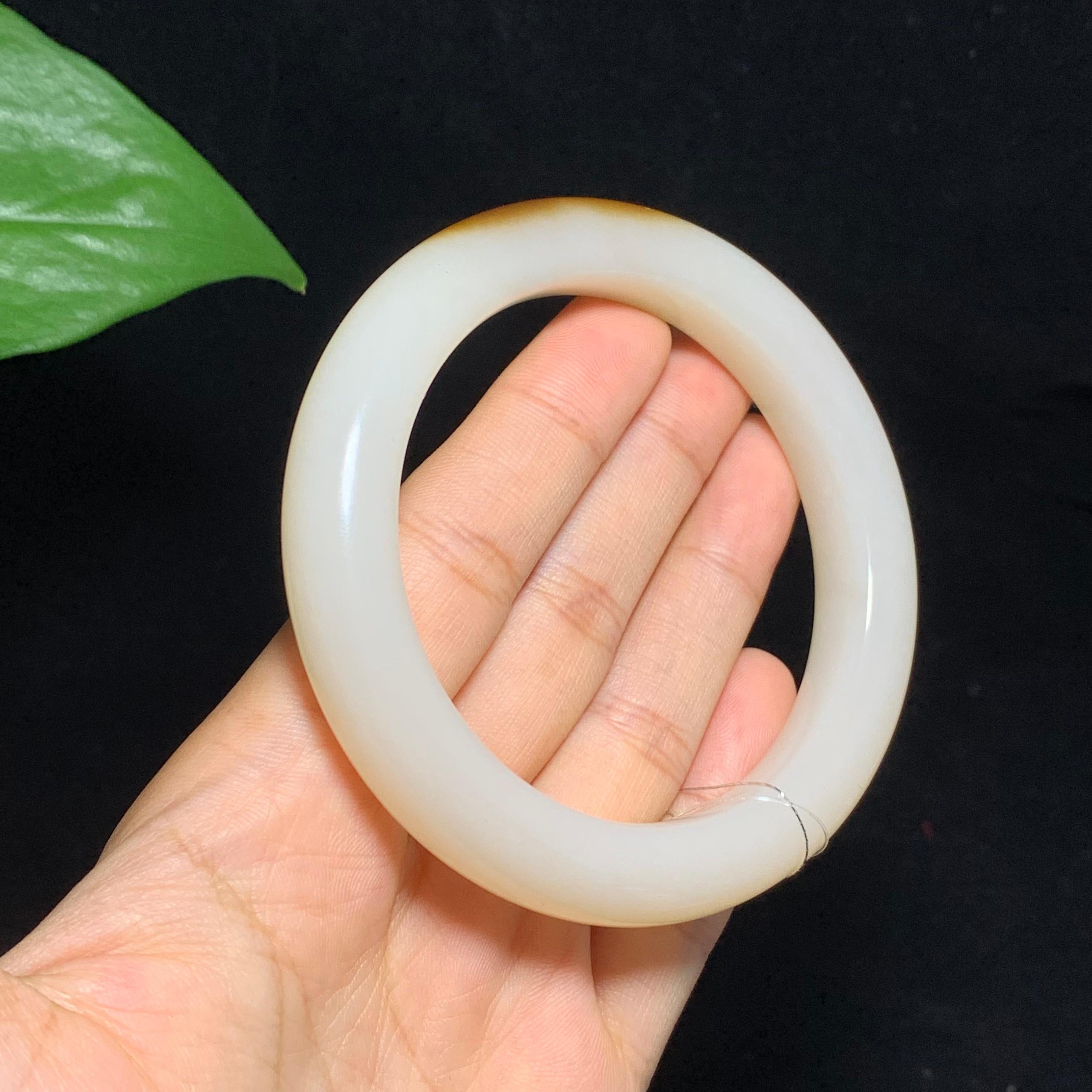 收藏级新疆且末金山藕粉带糖手镯（66.0g）