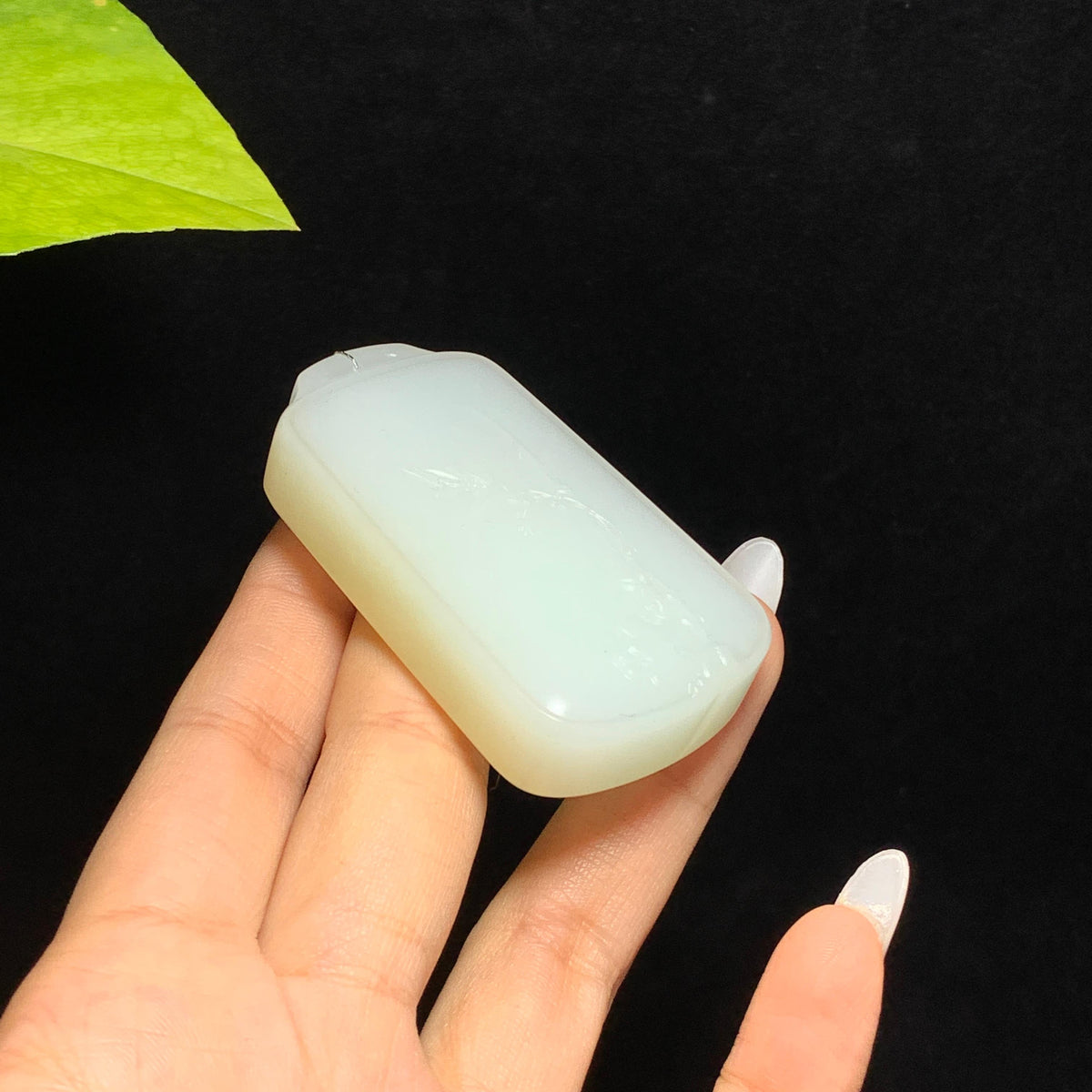 和田山料糖白玉节节高升无事牌（75.2g）