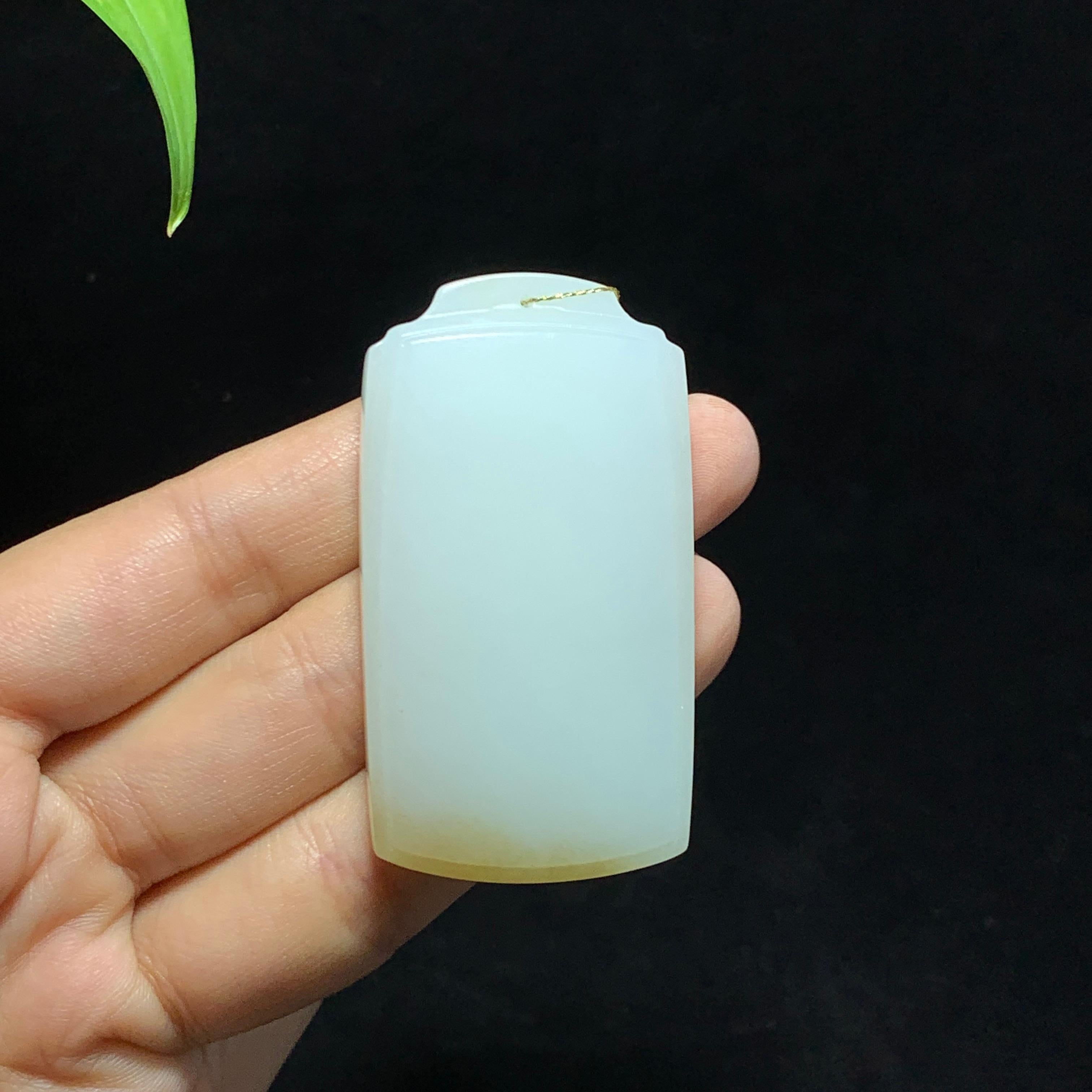 和田山料糖白玉无事牌（48.3g）
