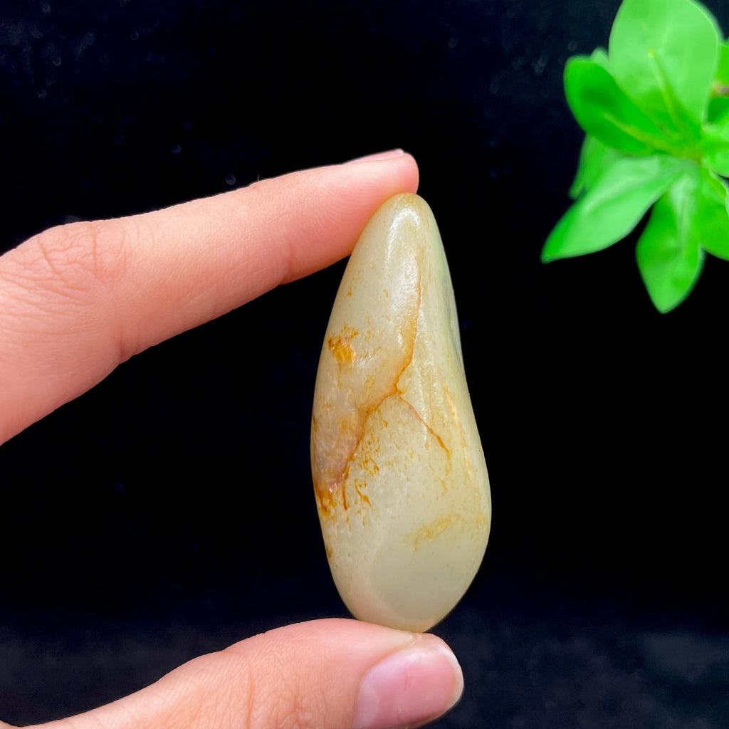 和田玉洒金皮籽料挂件（54.3g）