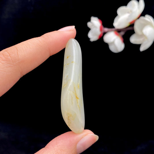 和田玉洒金皮籽料原石（25g）