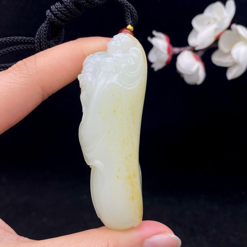 和田玉籽料【财神爷】（89.5g）