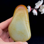 和田玉聚红皮籽料原石（352.7g）