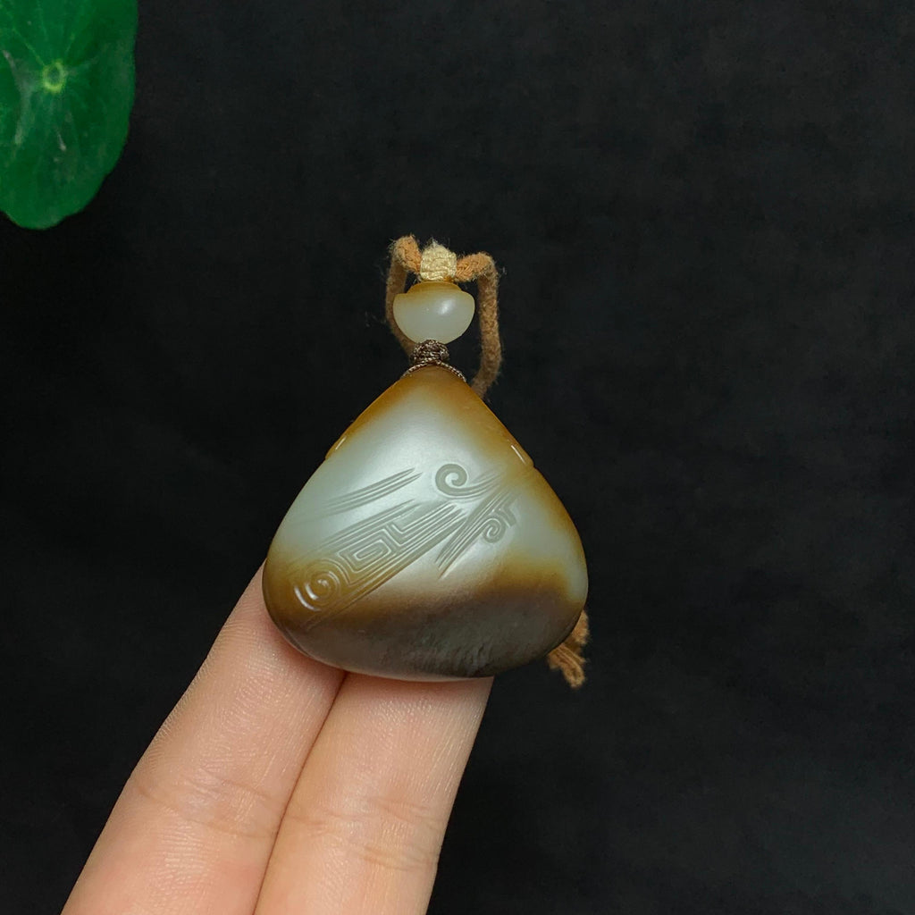 新疆金山且末红糖白玉财神（32.8g）