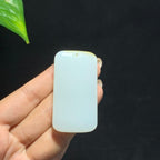 和田山料糖白玉无事牌挂件（39.2g）