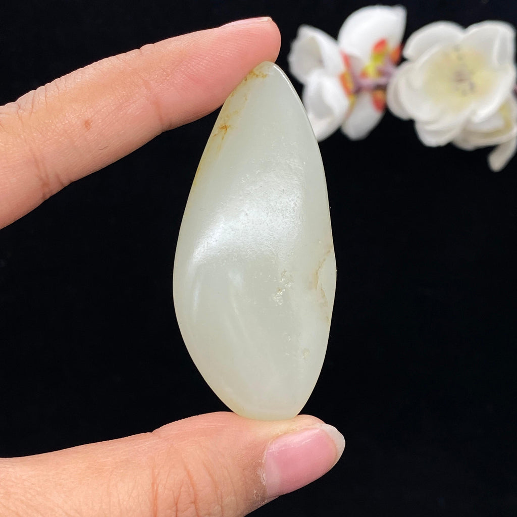 和田玉白玉籽料挂件（31.2g）