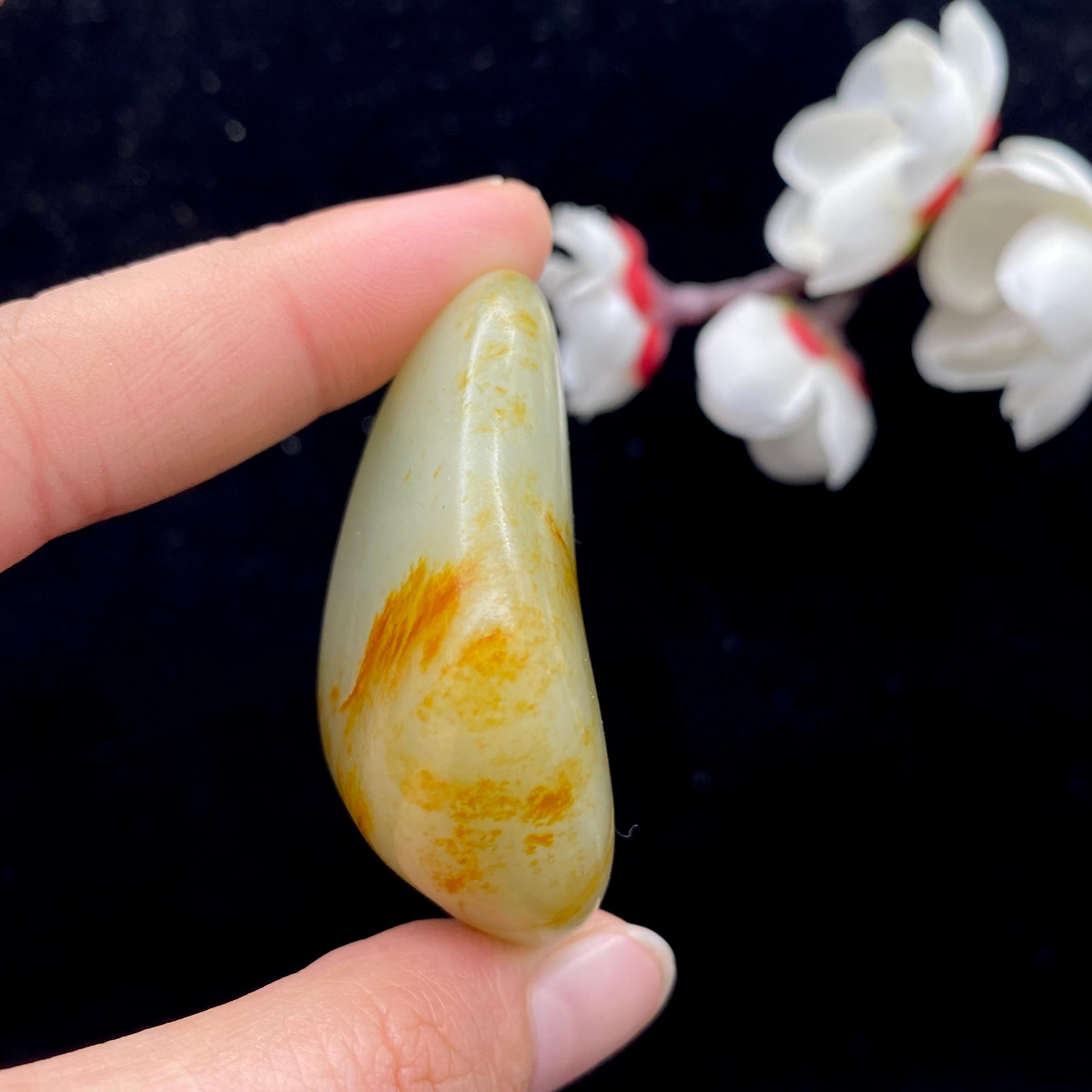 和田玉洒金皮籽料（55.2g）
