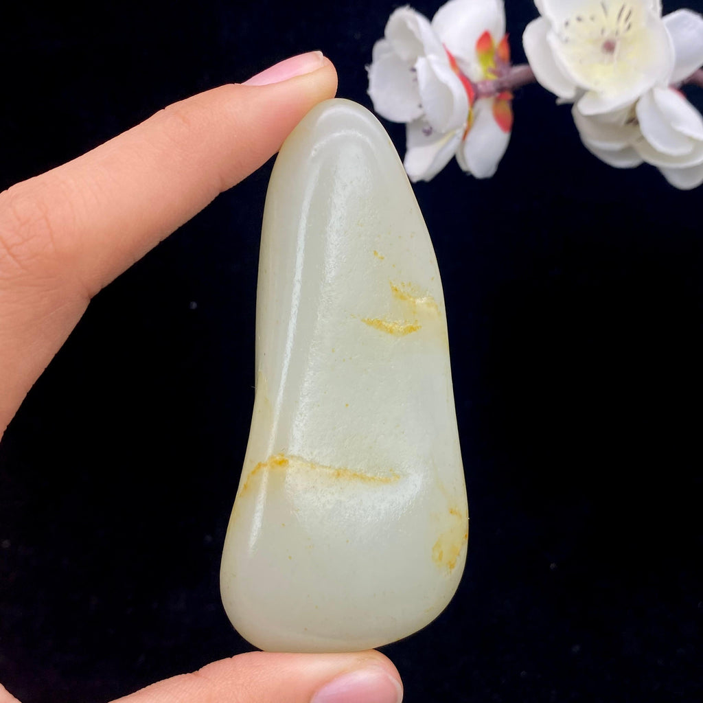 和田玉洒金皮籽料原石（98.7g）