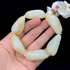 和田玉洒金皮籽料【精品手串】（113.1g）