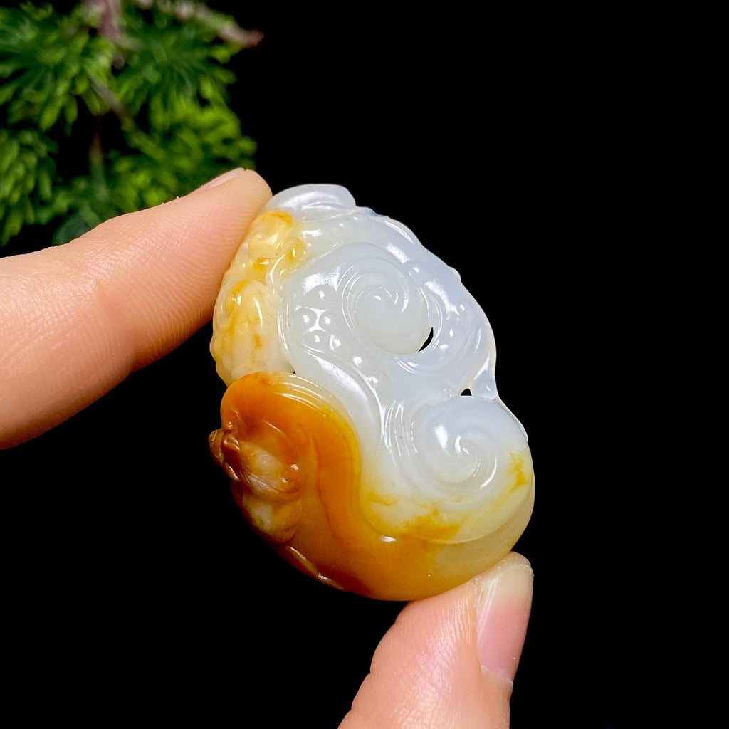 和田玉籽料如意（20.4g）