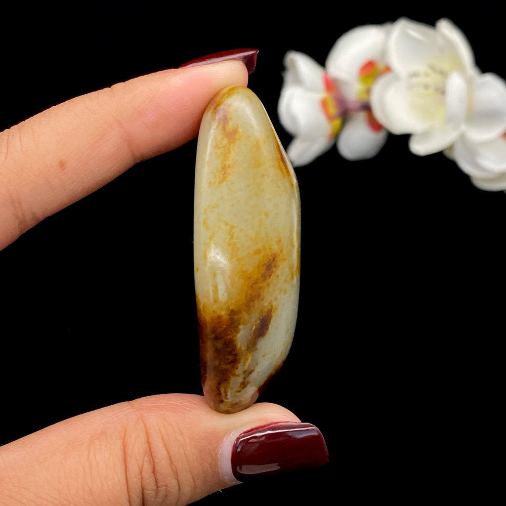 和田玉聚红皮籽料挂件（56.7g）