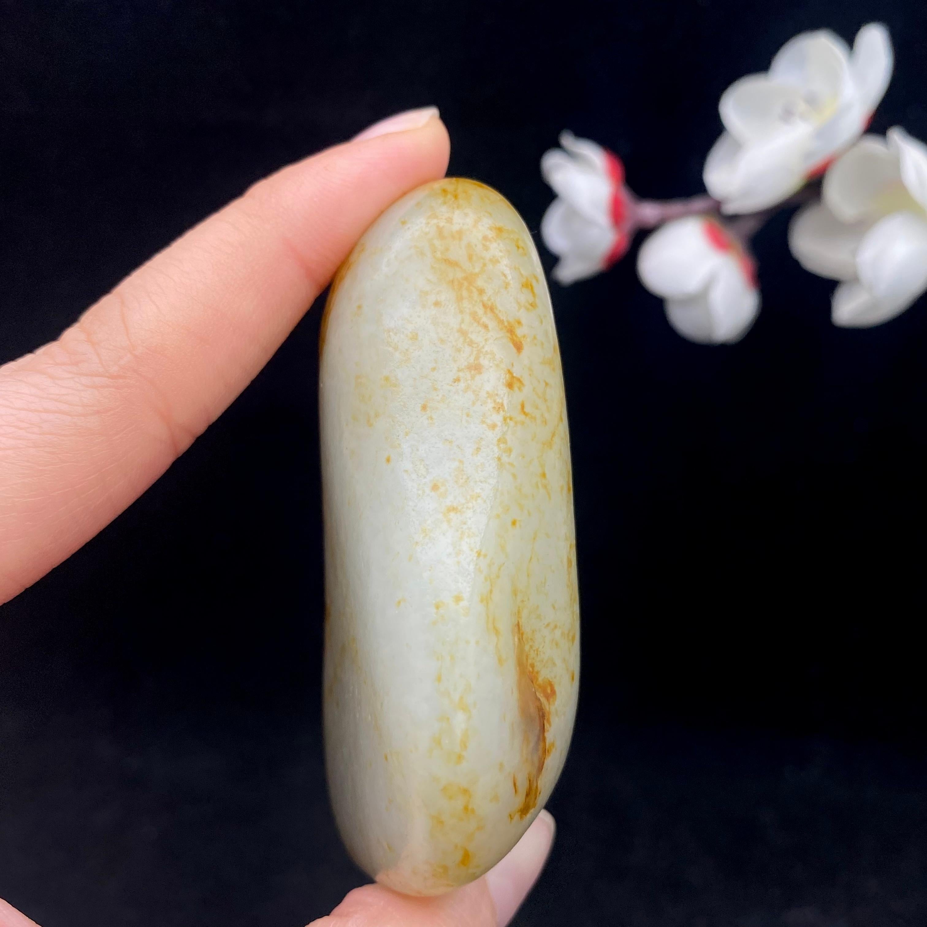 和田玉洒金皮籽料（134g）