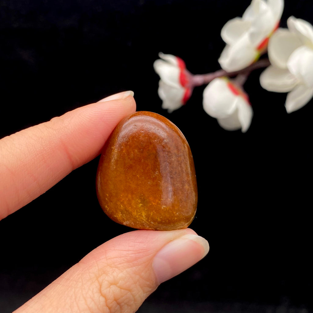 和田玉红沁皮籽料原石（19.3g）