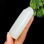 和田玉白玉无事牌（57.2g）