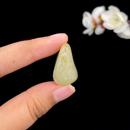 和田玉洒金皮籽料吊坠籽（15.2g）