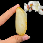 和田玉洒金皮籽料原石（106g）