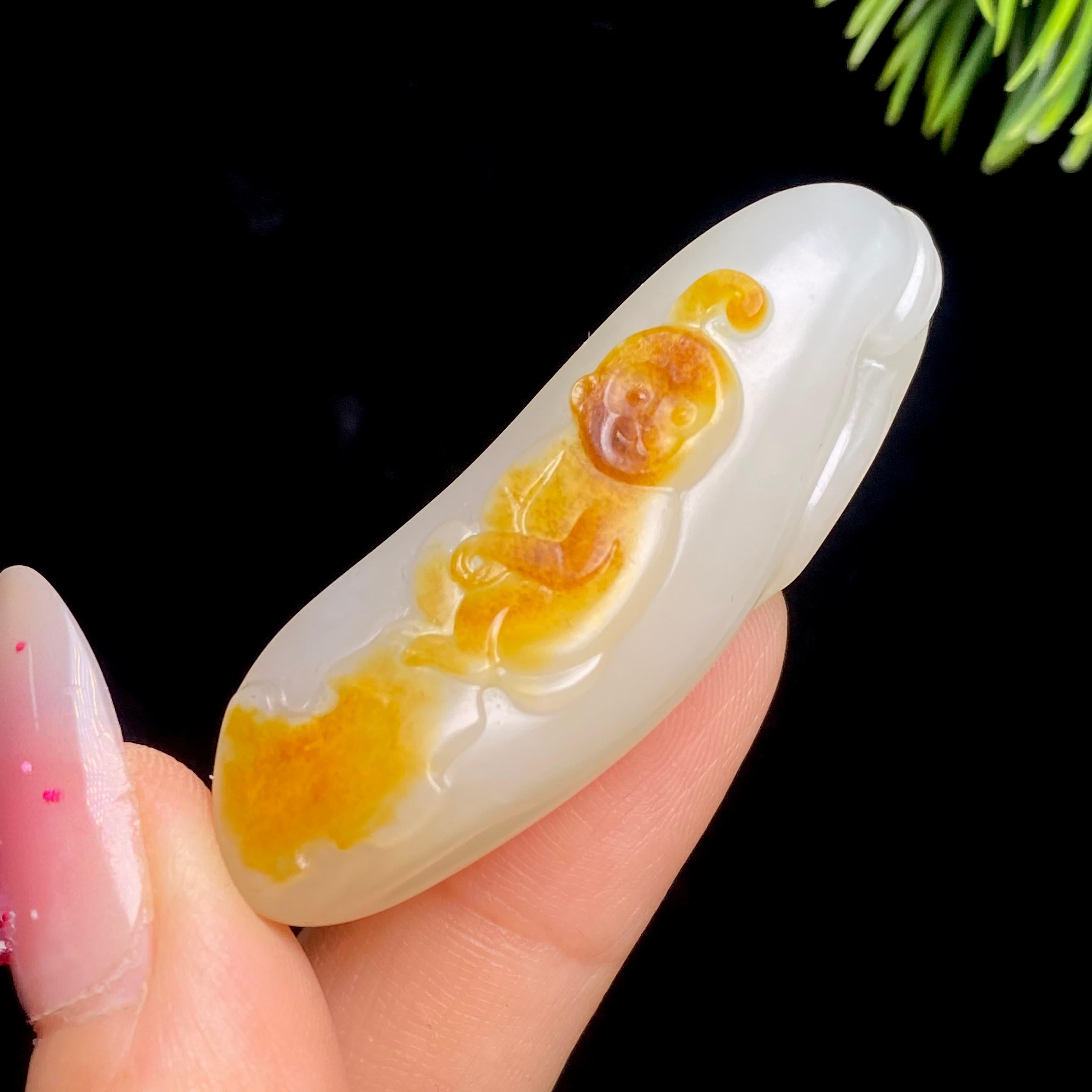 和田玉籽料一夜封侯（18.0g）