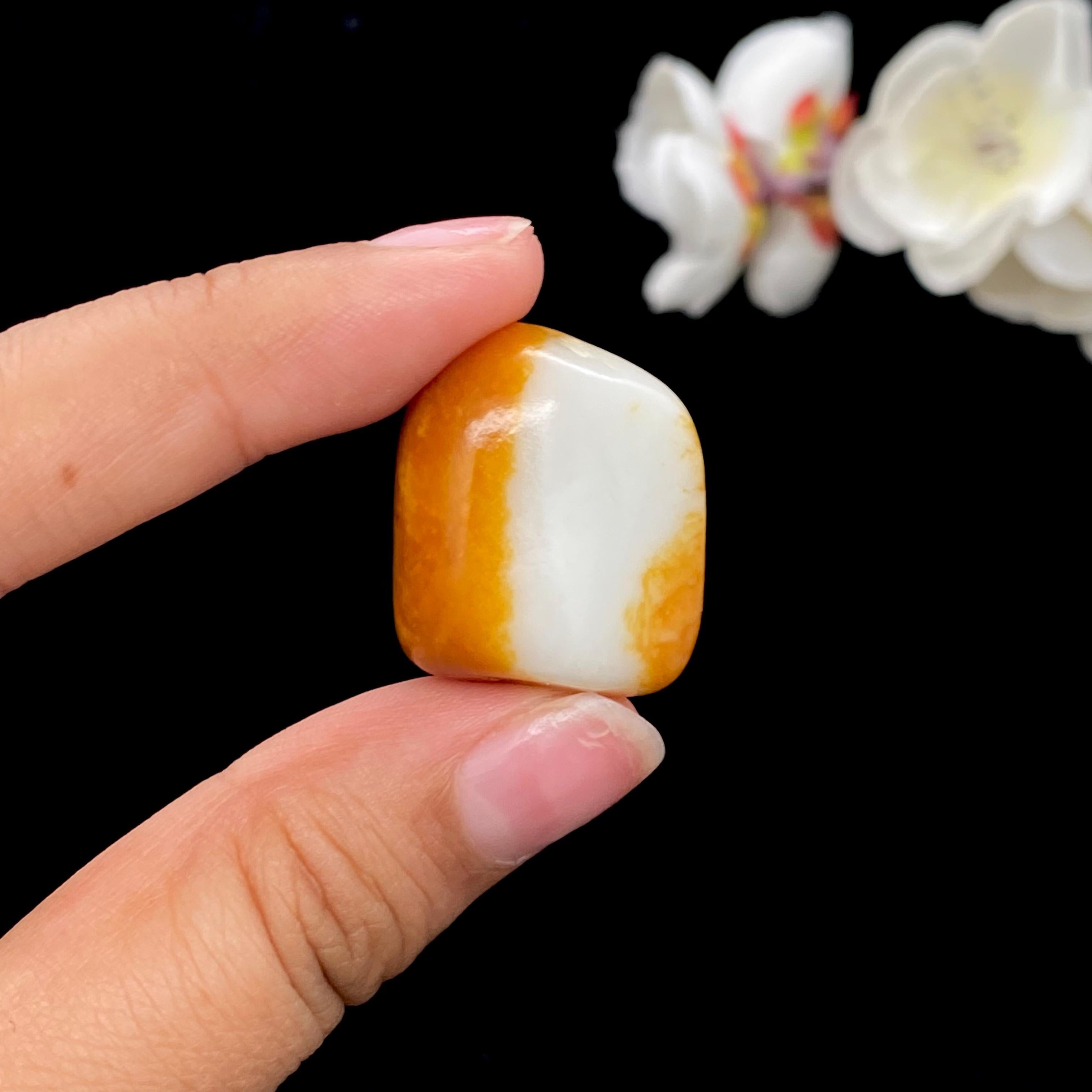 和田玉聚黄皮籽料（15.6g）