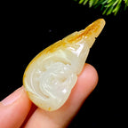 和田玉籽料仿古龙（17.2g）