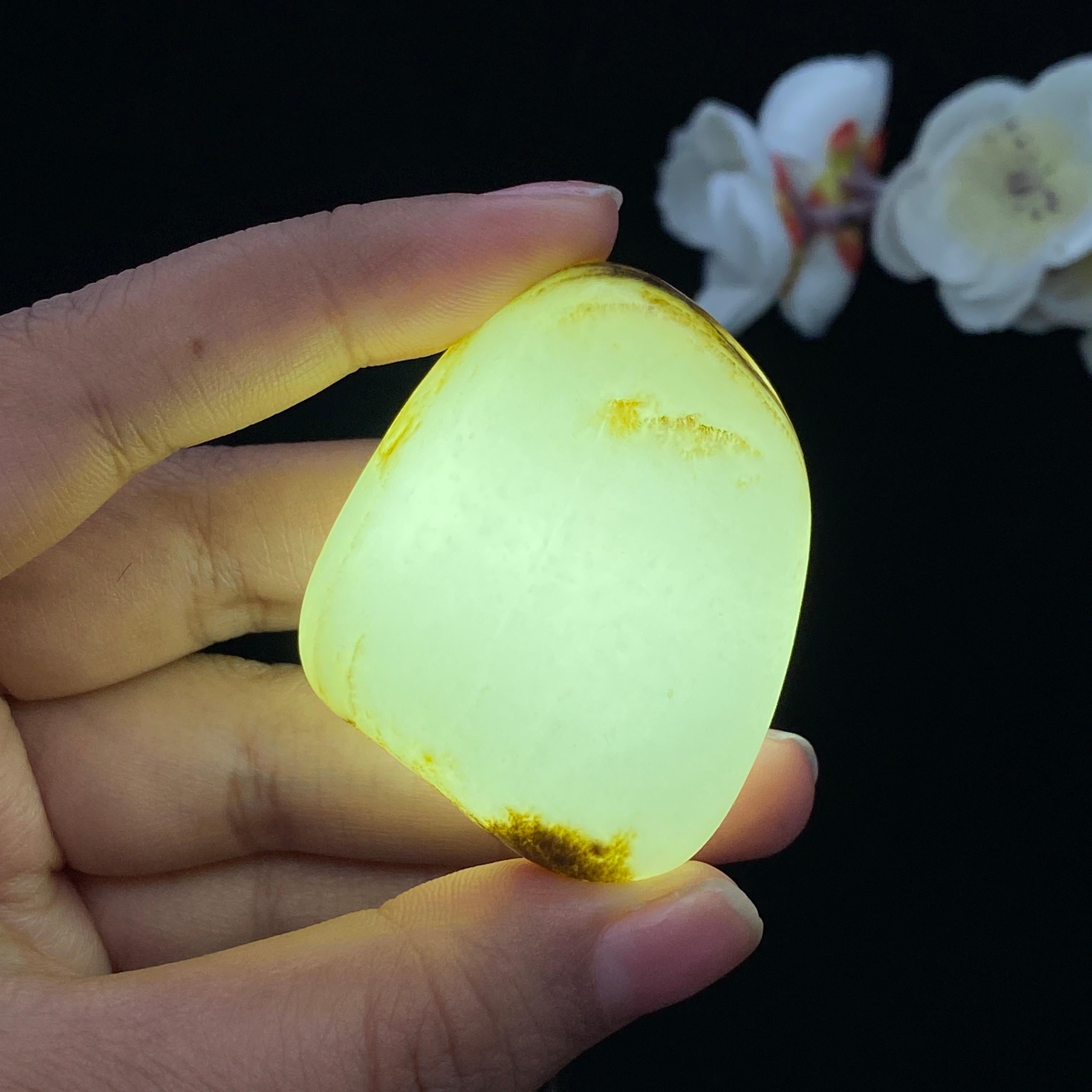 和田玉秋梨皮籽料男士挂件（62.8g）